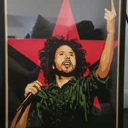 Zach De La Rocha Signed Art Print