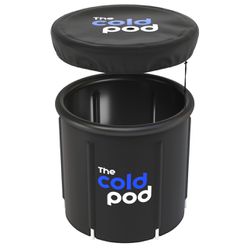 The Cold Pod Ice Bath Tub for Athletes with Cover: 88 Gallons Cold Plunge Tub for Recovery, Multiple Layered Portable Ice Bath Plunge Pool