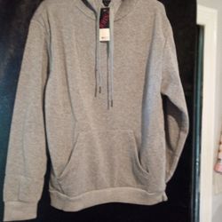 JOHNS FASHION Gray Hoodie 