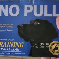 Dog training collar