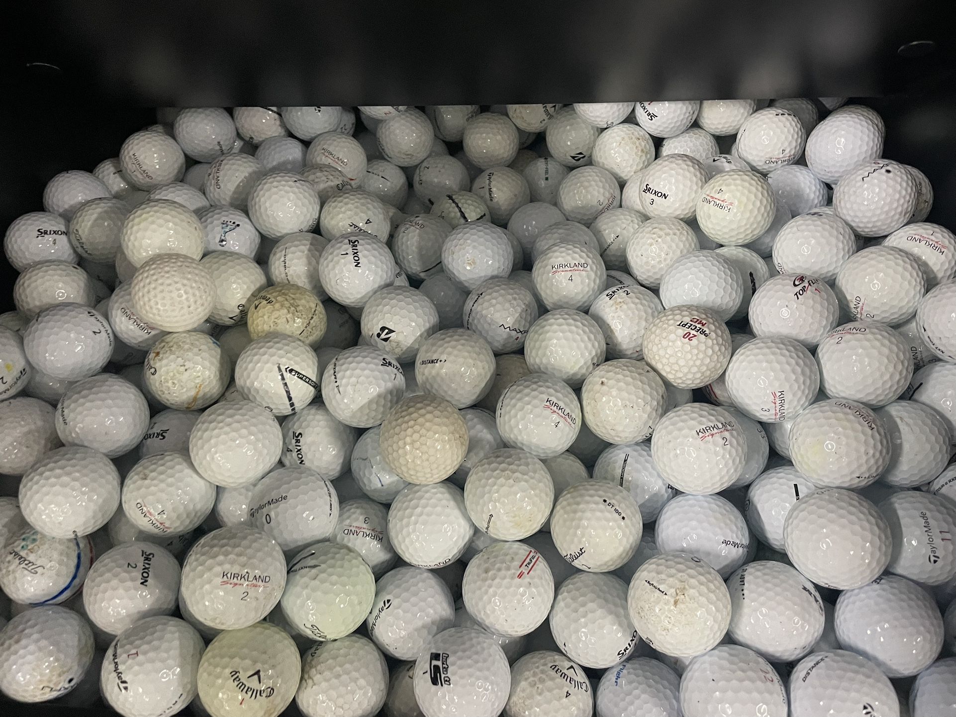 Bulk Used Golf Balls - Mixed Brands - .90¢ A BALL!