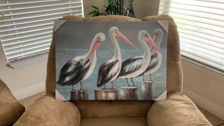 Beautiful Picture of Pelicans!