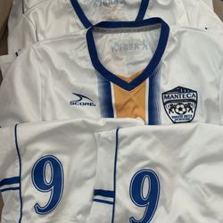 Manteca Rangers Soccer White Uniform Set