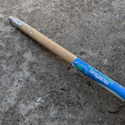 4-Foot Bamboo Pole With Threaded Metal Tip 