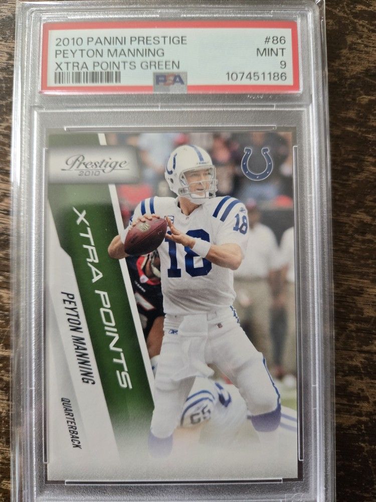 Peyton Manning 11/25 PSA 9