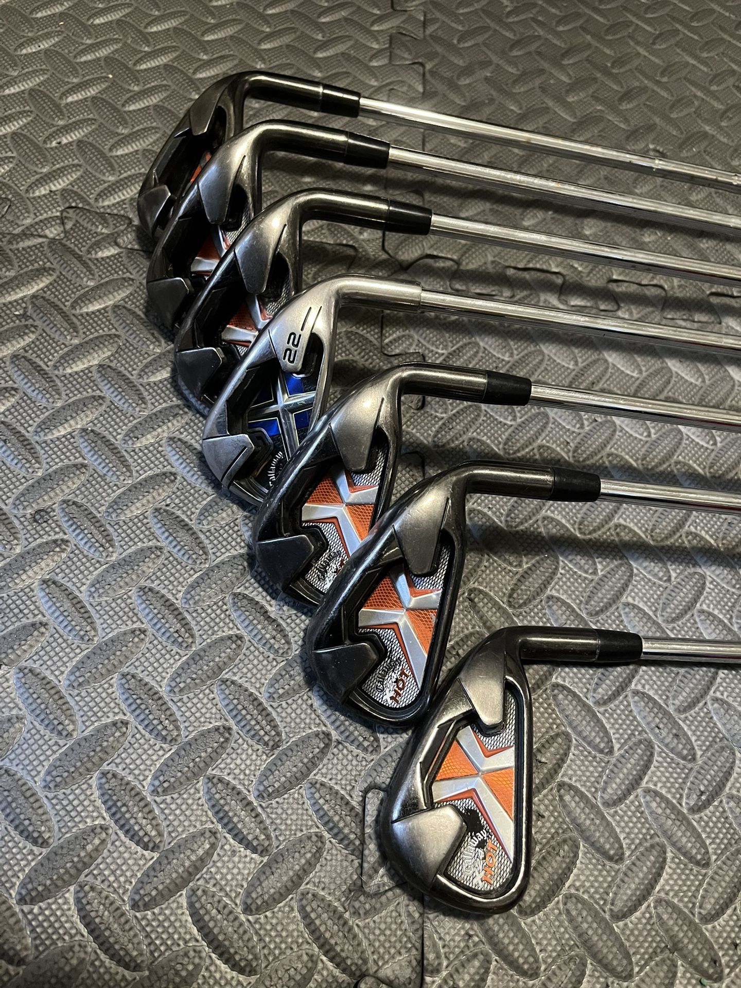 Callaway X Hot Iron Set 5-P,A Graphite Shaft Regular Flex Right-Handed