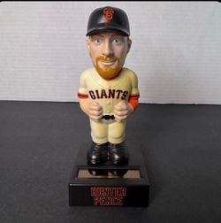 2016 San Francisco SF Giants Hunter Pence Solar Bobble Body MLB Bobblehead