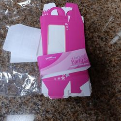 Pink Party Favor Boxes