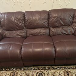 3 seater leather sofa 