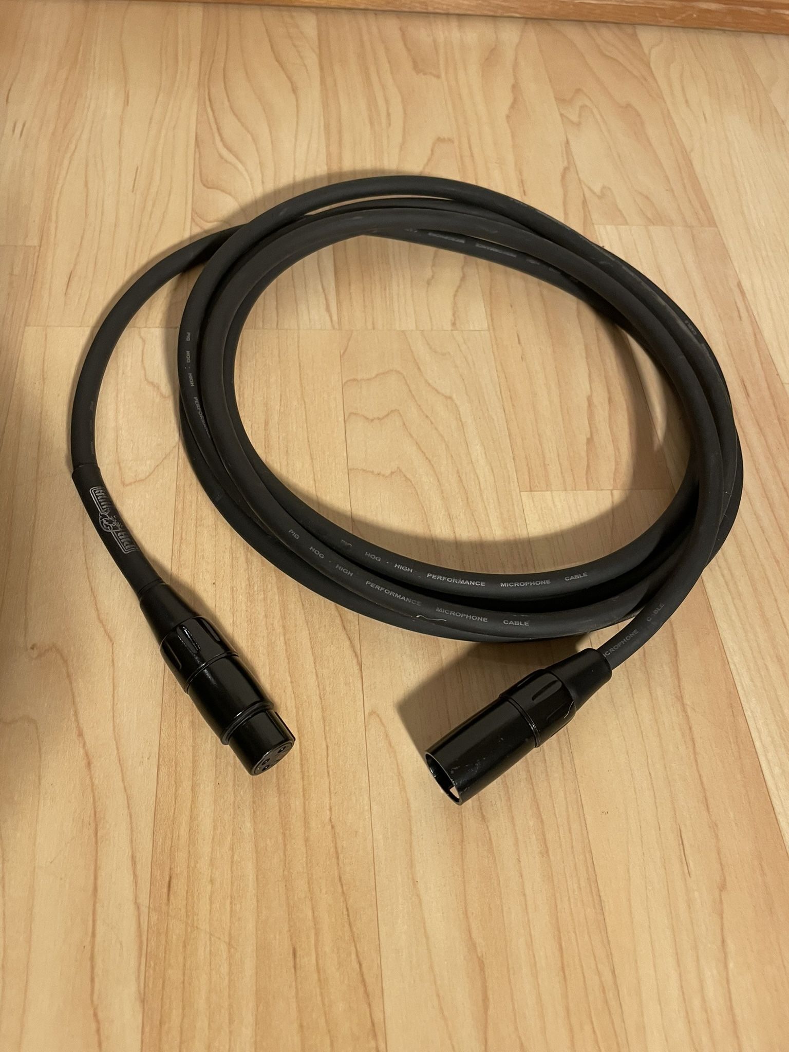 PigHog  10 Ft XLR Microphone Single Cable