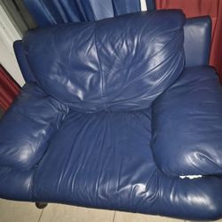 Small Blue Sofa