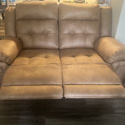 Reclining Couch And Love Seat