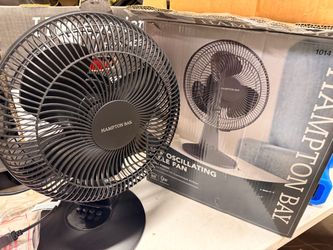 New 12” desk fan
