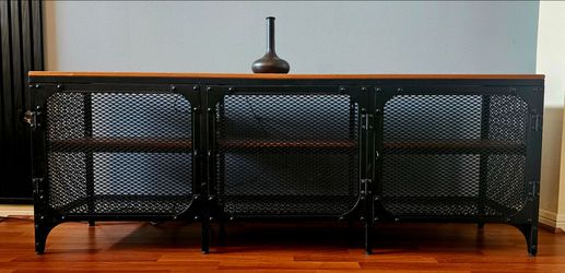 TV stand, black, 59x14 1/8x21 1/4 "
