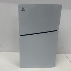 Sony PlayStation 5 Slim Disc PS5 1TB White Console Gaming System CFI-2015