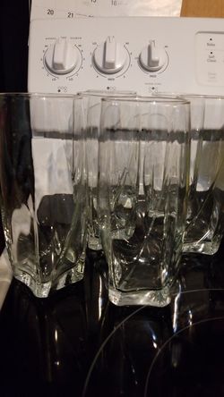 Set of 6 glasses
