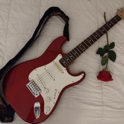 Guitar + Amp combo (rose not included)