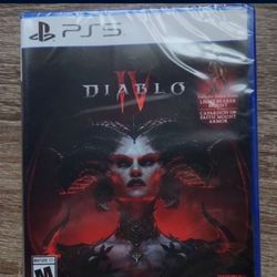 Diablo IV For PlayStation 5 (NEW)