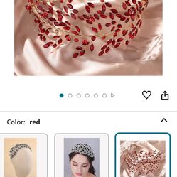 Red Crystal Headband