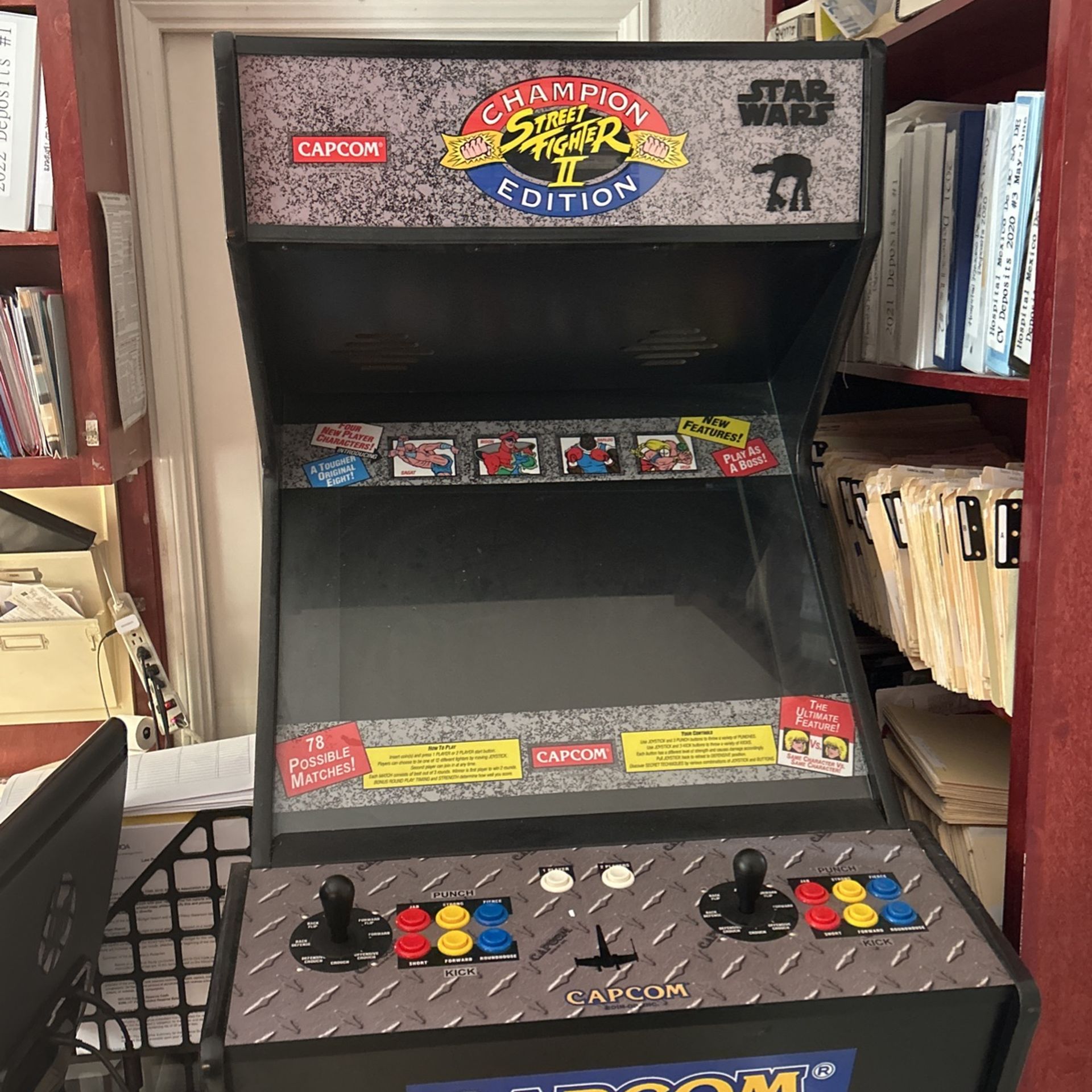 Arcade Machine Street Fighter