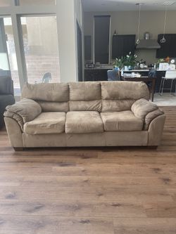 brown couch