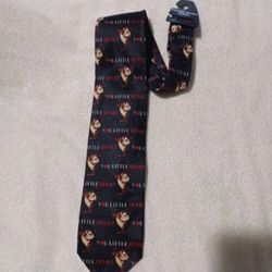 Vintage Looney tunes taz you little devil valentine neck tie
