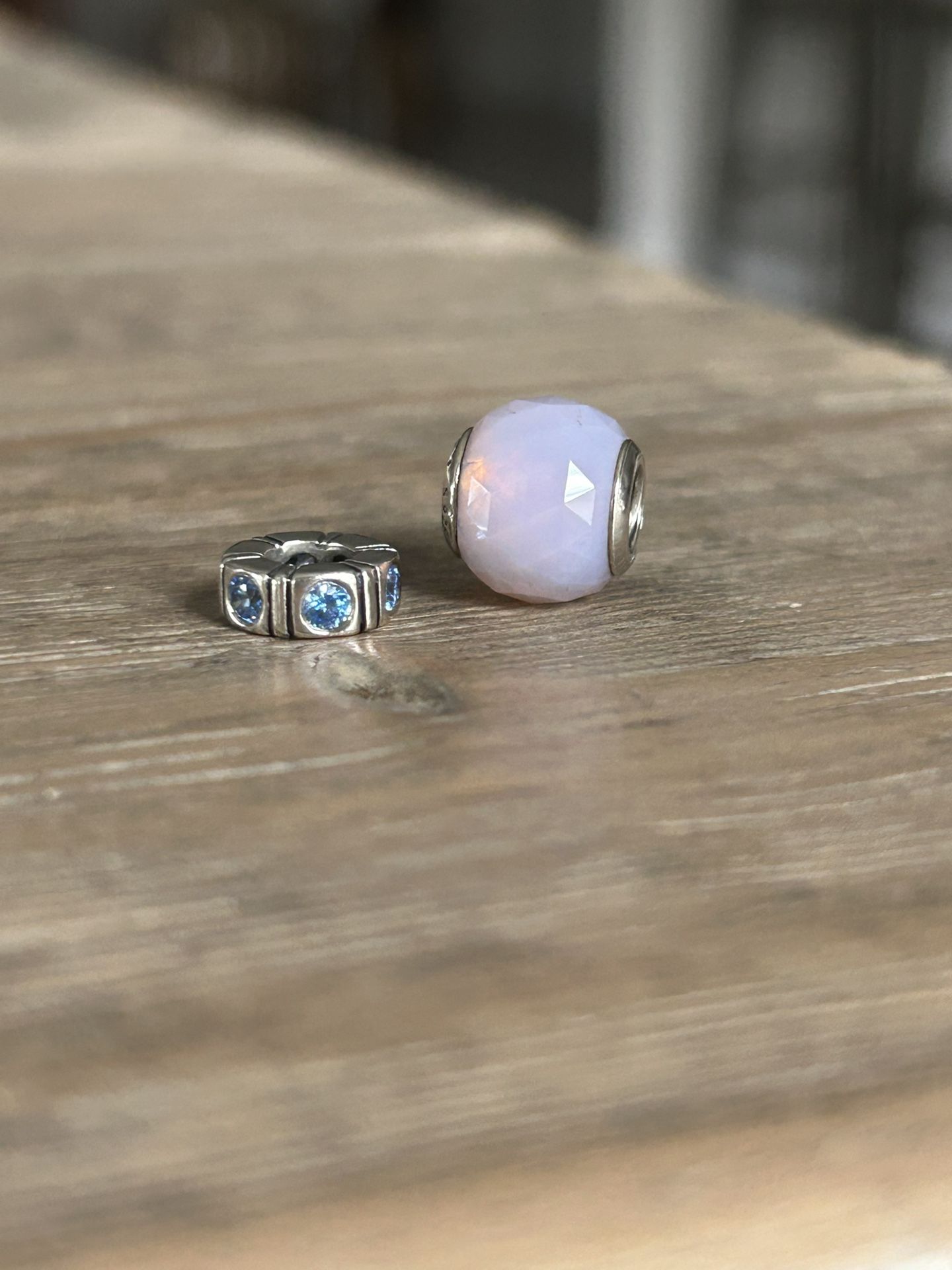 Pandora charms - spacer bead and free bead -READ DESCRIPTION