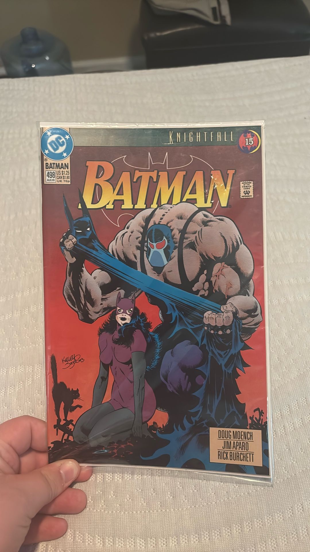 Signed Batman Comic From 1990's