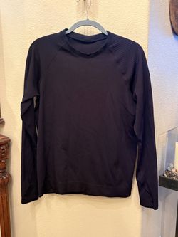 Lululemon Rest Less Variegated Ribbed Pullover Long-Sleeve Shirt Size 10/12