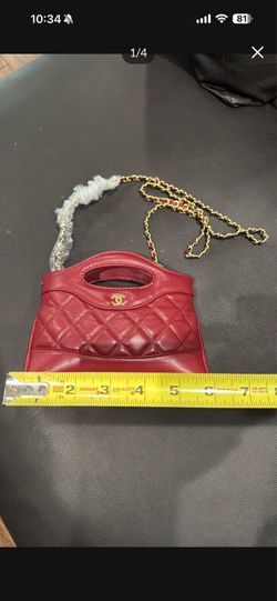 Womens crossbody red bag new
