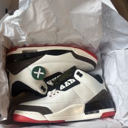 Worlds Best Dad Jordan 3s Size 9.5 Men