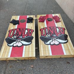 Like New Full Size Cornhole Beanbag Toss