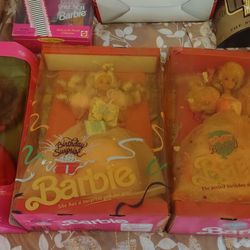 Vintage never opened Barbies