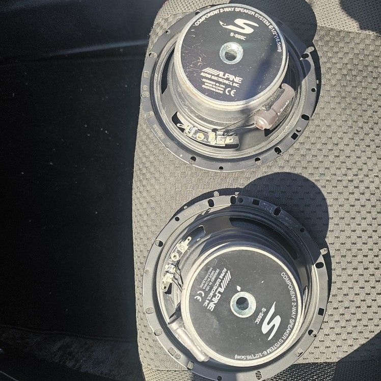 Alpine Mid Speakers 2 Way 6.5"