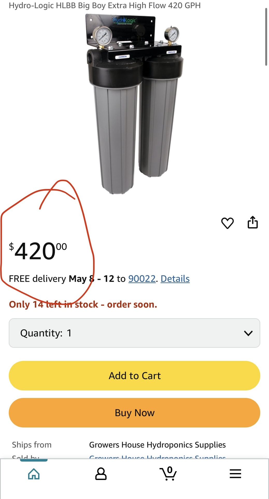 BIG BOY HYDROLOGIC FILTER