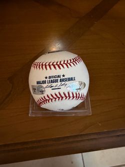 Collectible baseball