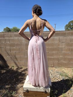 Pink dress, size 3/4
