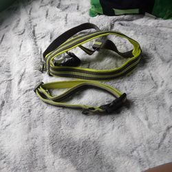 Dog Collar And Harness Set