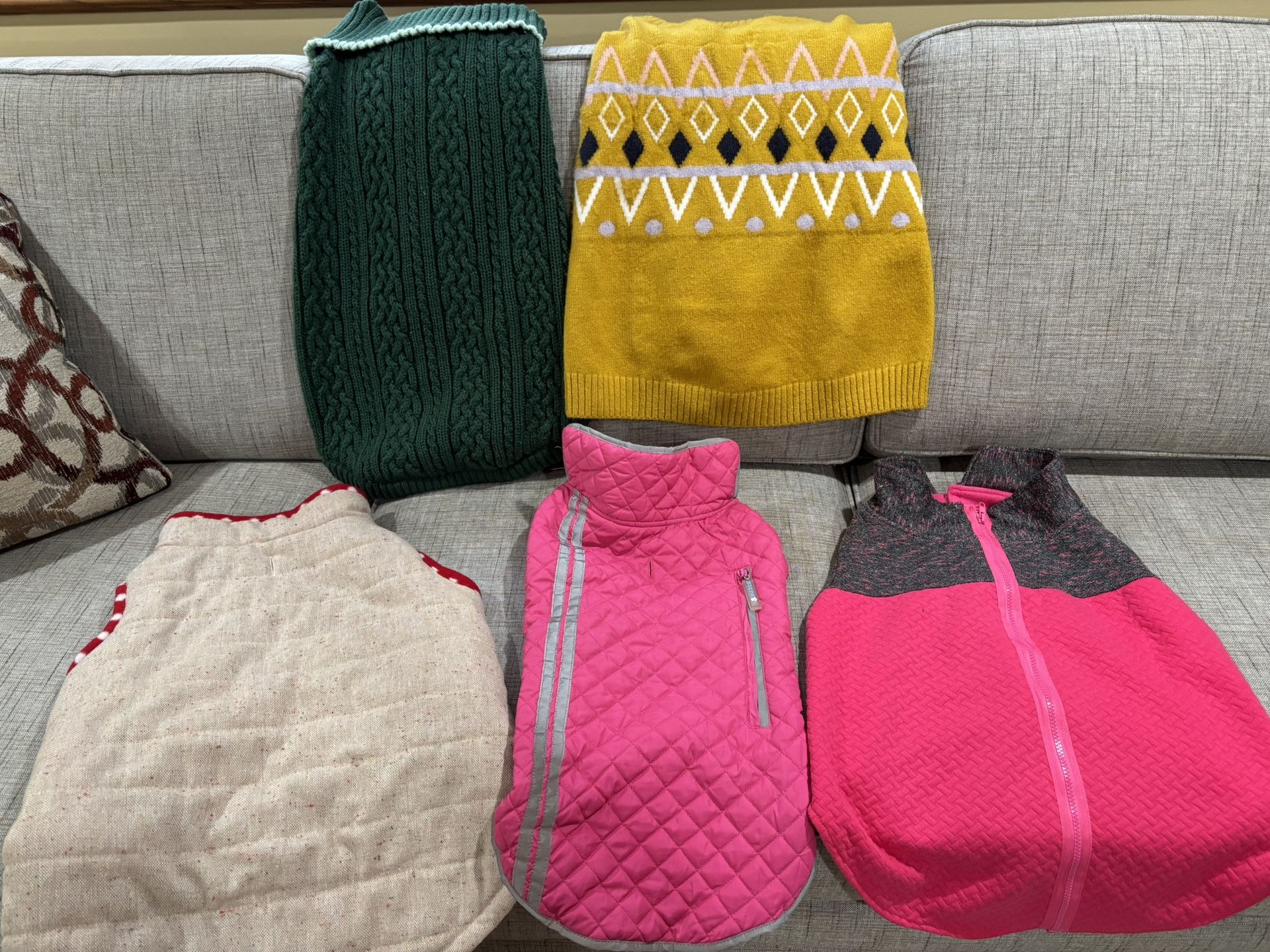 Dog Jackets/sweaters (large breed)