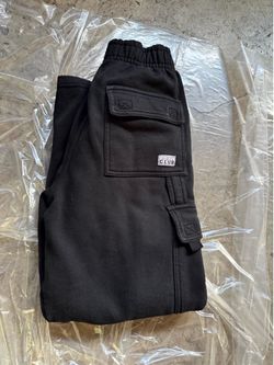 Black pro club sweat pants