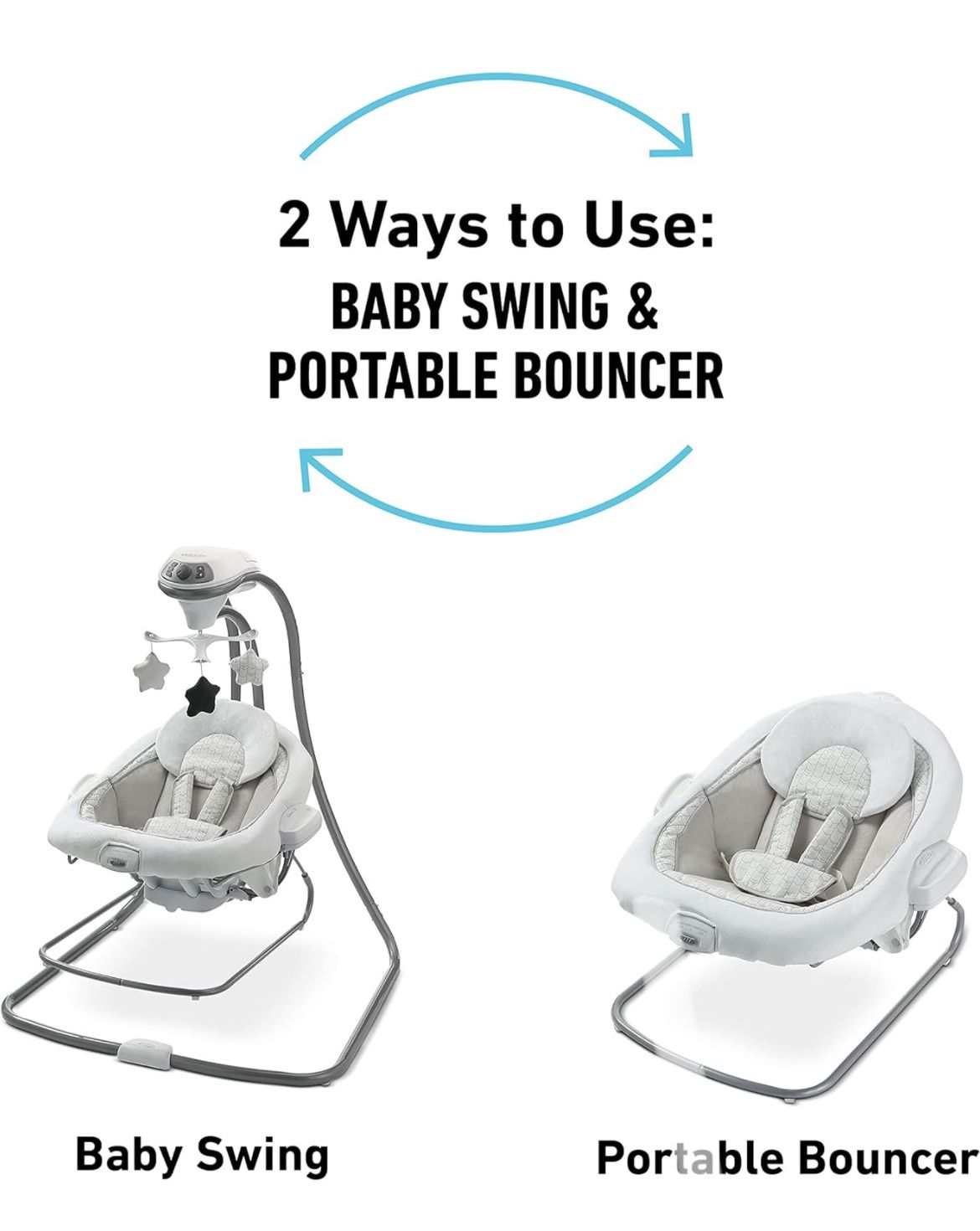 Brand new Graco swing plus bouncer