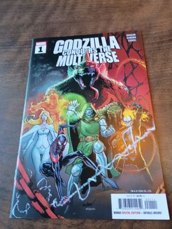 Godzilla Conquers The Multiverse #1 David Marquez Main. 2026!!!!