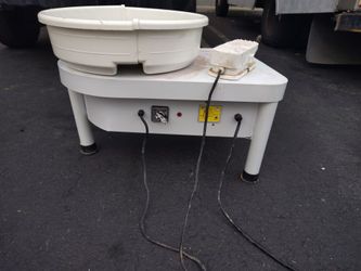 Electric Pottery Wheel with Foot Pedal