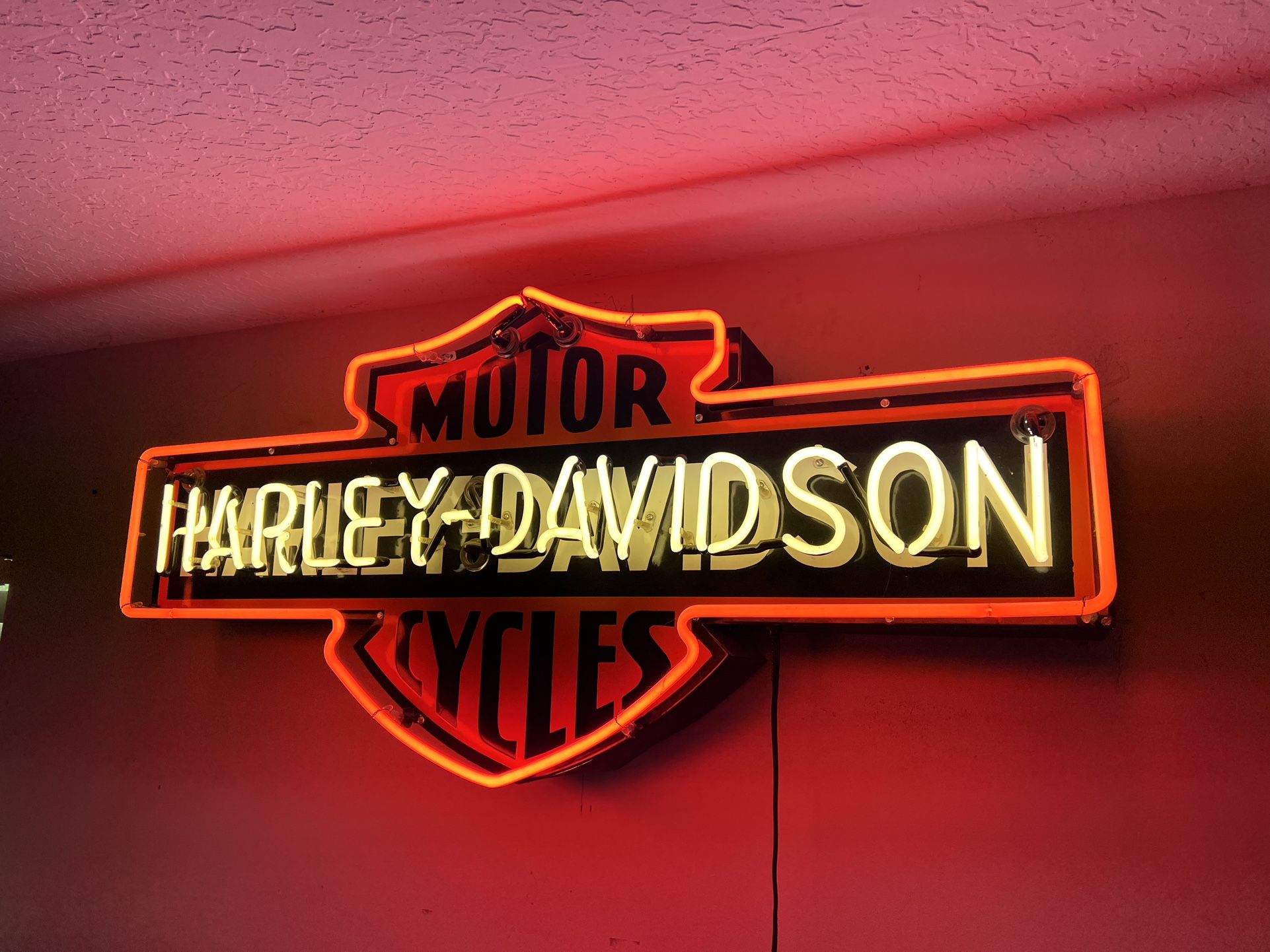 Harley Davidson Neon Sign