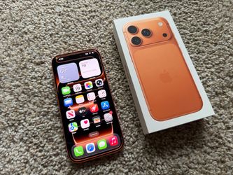 iPhone 17 Pro 256gb Cosmic Orange (Unlocked) 90% Battery