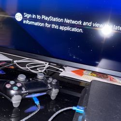 PS4, 2 Controllers, Great Condition, Not Using Anymore
