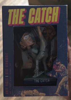 Andy Pages x Kiké Hernandez 'The Catch' Bobblehead