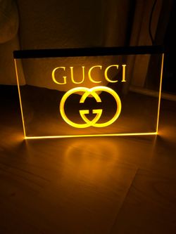 LED NEON GOLD LIGHT SIGN 8x12