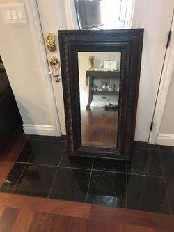 Vintage Wooden Mirror
