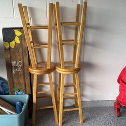 4 Bar Stool 2feet 5” For $100